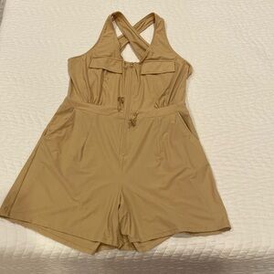 Amazing camel colored romper